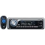 JVC KD-PDR50 Single DIN In-Dash CD Receiver With Direct iPod Control (Silver) 