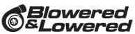Turbo and Lowered Low Drifting Euro Import Jdm Race Die-cut Vinyl Decal - Sticker 6" White