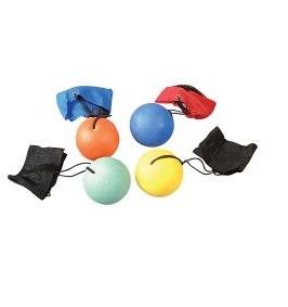 Bouncy Wrist band ball 2.25 in (1 Dozen)