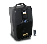 DJ Tech IVISATT 80W Abs Portable PA System Ipod/USB Player + 5 Ch Mixer