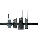 762 Radio Pouch, Swivel, Nylon Look, Black, Size 1.25 x 3.00