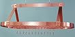 Old Dutch Oval Ceiling Mount Pot Rack with Copper Finish