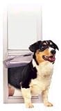 Pet Product AR12-611-11 Patio Panel - Medium - 93-96 Inch White Frame
