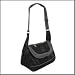 Sherpa SPORT SACK Messenger/Courier Style Pet Dog Cat Kitten Ferret Rabbit Carrier bag & tote. Color-Black,Size Medium 17.25L x 9.25W x 11.75H. Airline/Subway/Rail Approved
