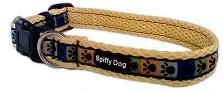 Spiffy Dog Air Collar Yellow Paws Large