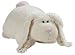 11" Cream Plush Thumpy Bunny Pillow Pet