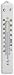 West Short Wall Thermometer