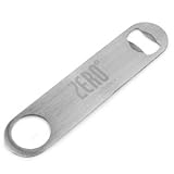 Zero° Bottle Opener | Branded Zero Cold Filtered Cider Bottle Opener, Zero° Bar Blade, Stainless Steel Bar Blade