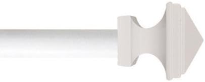 Versailles Square Finial Wood Pole Set