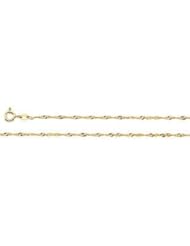 Singapore Chain 14K Gold Yellow Ch500 24 Inch