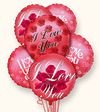 I Love You Balloon Bunch - DELUXE