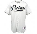 San Diego Padres Blank Home Replica Jersey by Majestic