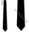 New Skinny Narrow Tie in Black 3"