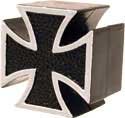 Triktopz Valve Caps (Iron Cross Black)