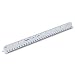 Staedtler Triangular Scale Plastic Engineers Ruler, 12 Inches, White with Colored Grooves (98718-34)