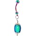 Rainbow Titanium Mood Belly Ring
