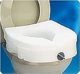 Rubbermaid RMB312C0 E Z Locked Raised Toilet Seat, Weight Capacity 300lbs