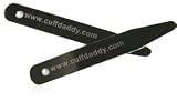 3 Pairs of Rhodium Silver Collar Stays for a Well Dressed Man (2.5