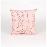 Mud Puddle Pink Pink Print Pillow