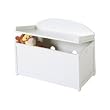Lipper International 598W Toy Chest - White Lipper International 598W Toy Chest - White