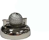 Silver Golf Ball Paperclip Holder