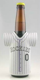 Colorado Rockies Bottle Jersey Koozie