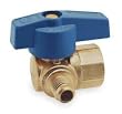 Industrial Grade 1WMG2 Ball Valve, 3/4 x 15/16 In FNPT x Flared