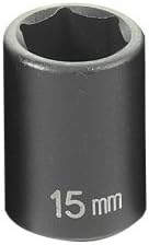 GRE1015M Grey Pneumatic 3/8" Drive x 15mm Standard