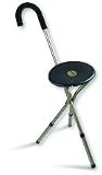 Tri-Seat Adjustable Seat Cane