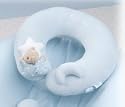 Neck Pillow, Moon & Stars Collection-blue