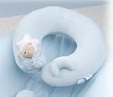 Moons & Stars Blue Neck Pillow