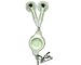 Retractable Stereo Headset for iPod by Pexell
