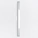 2 Square Strip 38-50-62 wall Size/Finish/Bulb Type: 38/Aluminum/1x14W Fluorescent, Voltage: 277V