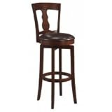 Ridgeville Swivel Barstool - Brown