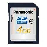 Panasonic 4GB Class 4 SDHC Memory Card