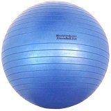 BodyTrends 60/65cm Anti-Burst Blue Exercise Ball and Faster Blaster Pump