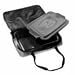Anchor Hocking 3-Piece 3-Quart Sculpted Baking Dish with Slate Blue Plastic Lid and Blue Tote.