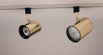 PLC Lighting PLC Lighting TR303S PB Bullet Track Fixture