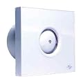 L�fter Ventilator ProAir Design Rohr 100mm mit Hygrostat Farbe Weiss