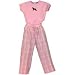 Childrens Pink Pajamas German Shepherd Black