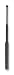 TacFirst Carbon Teleskop Schlagstock (Baton) 3-teilig 21" (55 cm)