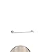 Newport Brass 33-02 24" Victoria Solid Brass Towel Bar, White