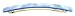 France Luxe Long Skinny Barrette - Pastel Blue