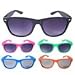 Nerd Sonnenbrille im Wayfarer Stil Retro Brille - 45 verschiedene Farben/Modelle wählbar