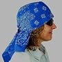 Skulldana Royal Glitter Paisley Headwear