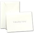 Green Intaglio Thank You Notes
