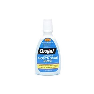 Orajel Antiseptic Mouth Sore Rinse 16 fl oz (473.6 ml) by Orajel