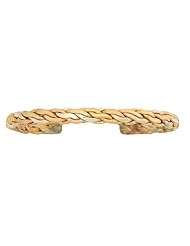 Viking Braid - Sergio Lub Solid Sterling Silver & 14K Gold Filled Cuff Bracelet - Handmade in USA!
