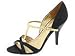 Nine West Hayek | High Heels Black/Gold Satin