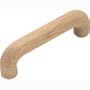 3 1/2" CTC Unfinished Wood Pull